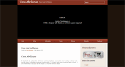 Desktop Screenshot of casaabellanas.com
