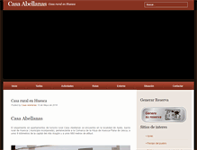 Tablet Screenshot of casaabellanas.com
